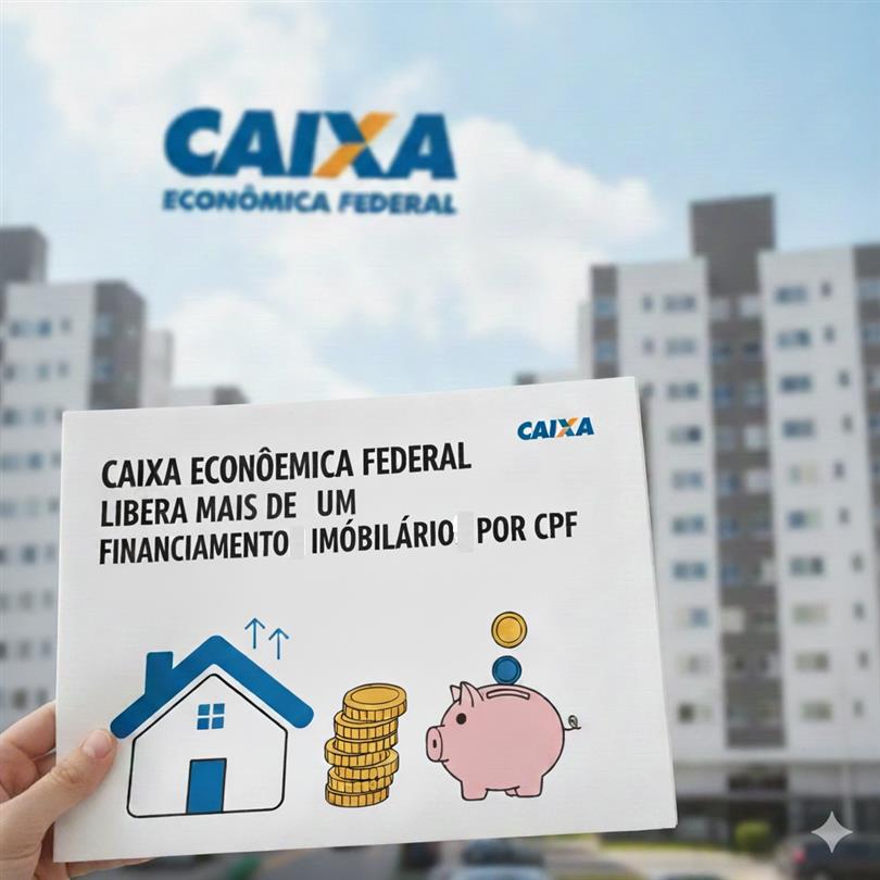 Caixa Libera Financiamento para Múltiplos Imóveis por CPF: A Volta da ...